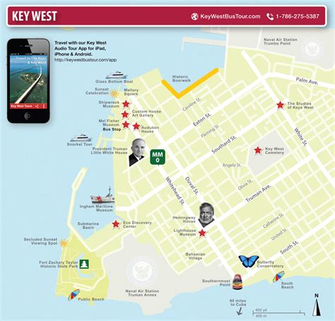 Key West Printable Map