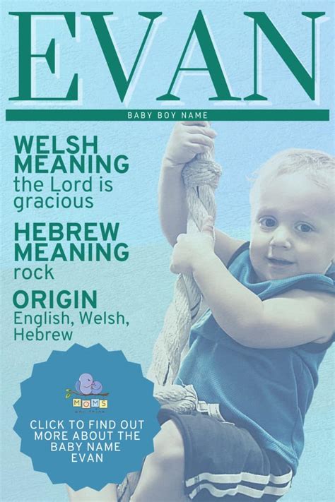 Evan Name Meaning & Origin | Middle Names for Evan