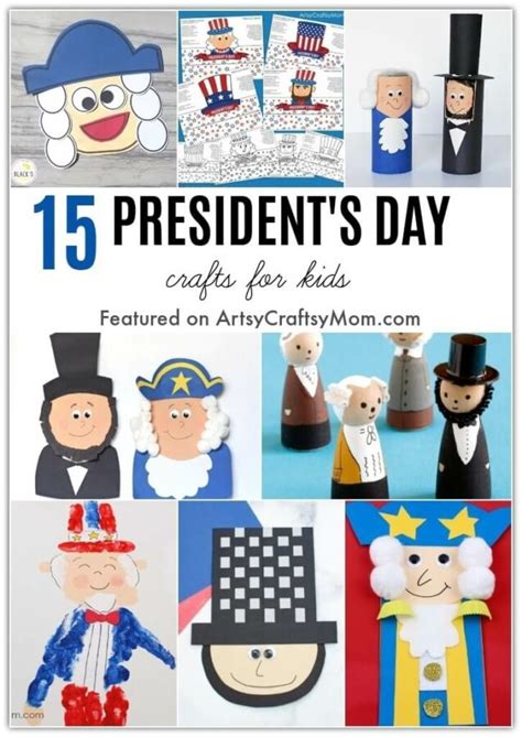 15 Easy and Fun President's Day Crafts for Kids