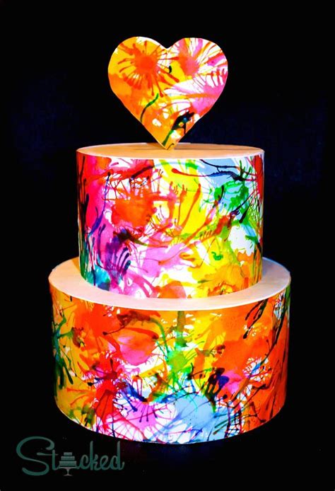 Bursts of Joy! - Decorated Cake by Stacked - CakesDecor