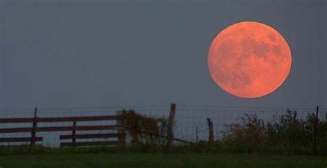 Fall Harvest Moon Photography