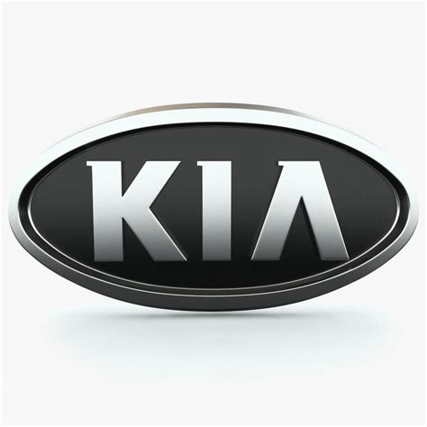 KIA Logo 3D Model .max .obj .3ds .fbx - CGTrader.com