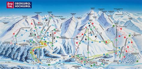 Obergurgl-Hochgurgl Piste Map | J2Ski