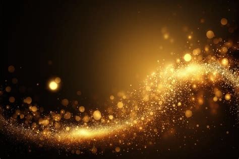 Bokeh Wallpaper Gold