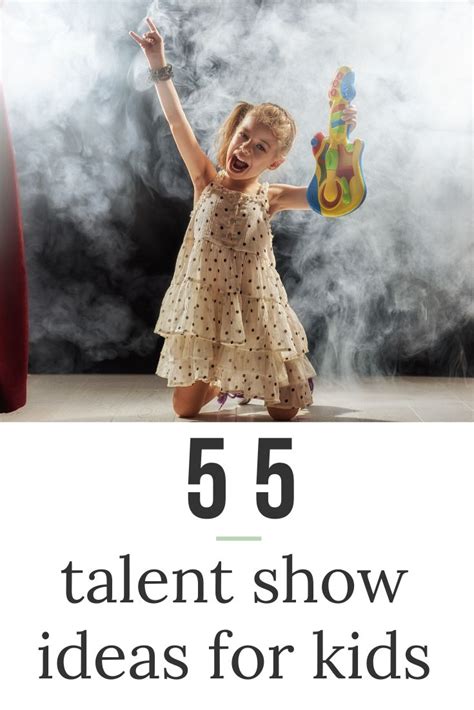 55 Talent Show Ideas For Kids - Creative Acts That Are Fun To Watch in ...