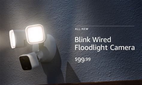 Amazon's Blink adds its first wired floodlight camera