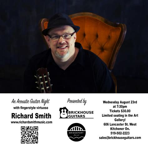 Richard Smith Concert – Brickhouse Guitars