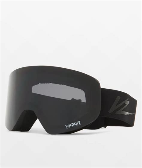 VONZIPPER Encore Black Satin Snowboarding Goggles