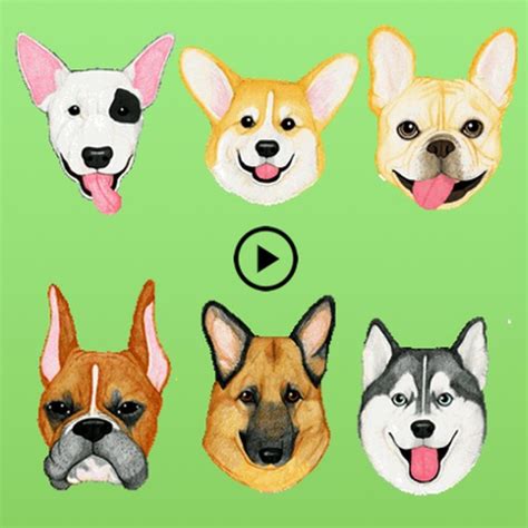 Télécharger Many Animated Dog Breeds Emoji pour iPhone / iPad sur l'App ...