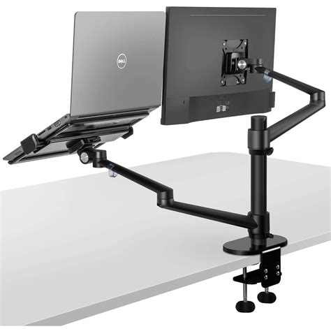 Desk Pole Mount Extension for Monitors and Laptops Mount-It VESA ...