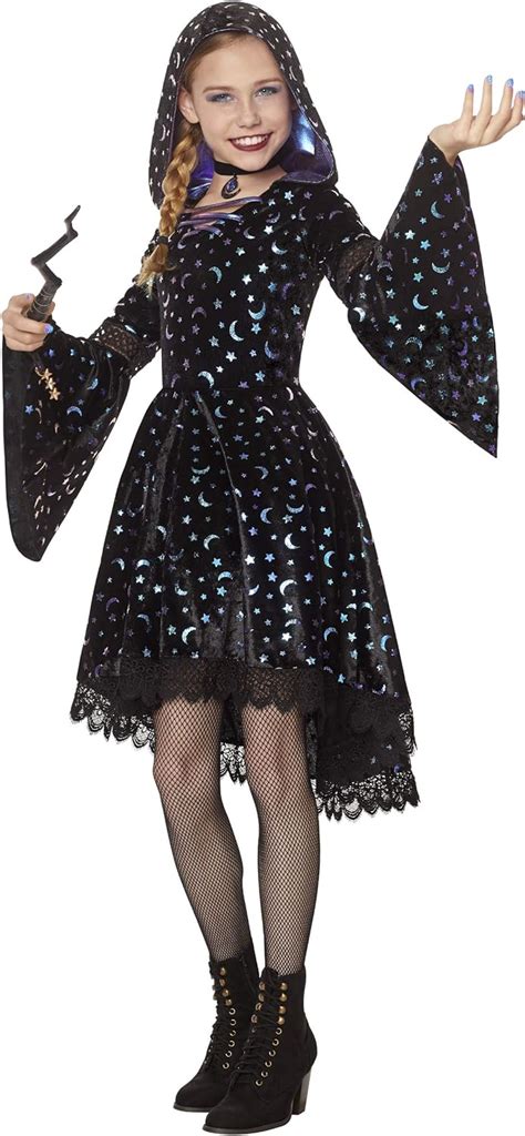 Amazon.com: Spirit Halloween Kids Coven Witch Costume : Clothing, Shoes ...