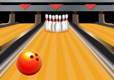 Bowling Alley Vector 105228 Vector Art at Vecteezy