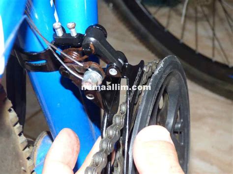 How to replace the gear shifter of a bicycle - nomaallim.com