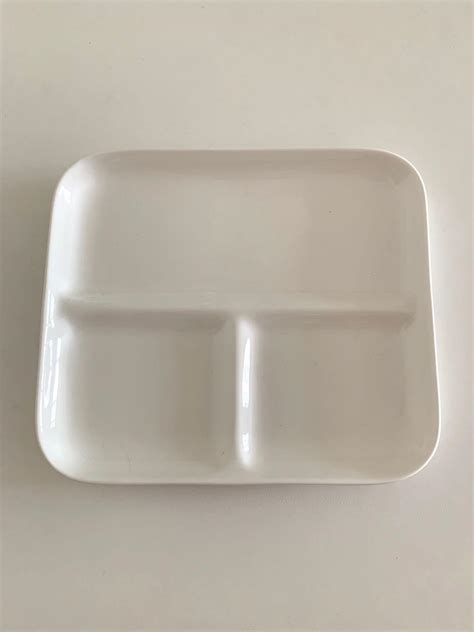 Ceramic food divider plate, Furniture & Home Living, Kitchenware ...