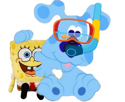 Baby Snorkel Blue with SpongeBob SquarePants Plush by Collegeman1998 on ...