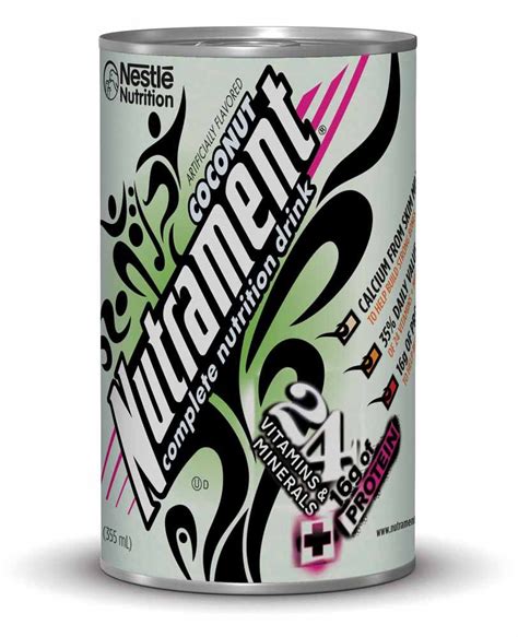 Nutrament Coconut Flavor 16 g Of Protein 12 oz ( Case of 12 Cans ) $31. ...