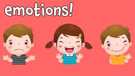 Emotions! Learning Names of Different Feelings for Kids - YouTube