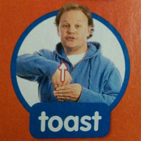 Toast - Makaton / Sign / Mr Tumble / Something Special | Sign language ...