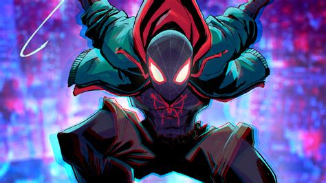 Spider Man Miles Morales Artwork 4k Wallpaper,HD Superheroes Wallpapers ...