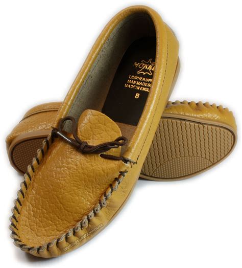 Mens Black Grey Tan Leather moccasins Slippers English Handmade UK 6-12 ...