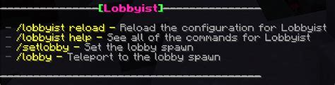 Lobbyist [1.14-1.16.X] | Lobby Plugin | SpigotMC - High Performance ...