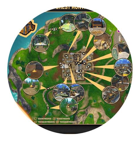 Junk Junction Treasure Chest Locations for Fortnite Season 5, Week 5 ...