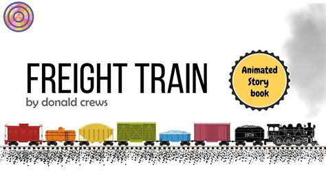 Freight Train Book Crews / Freight Train Book By Donald Crews Set of ...