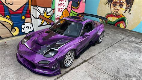 Graffiti Artist Paints Incredible Initial D Manga-Style Art Cars