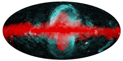 Astronomers detect gigantic x-ray bubbles stretching out above and ...