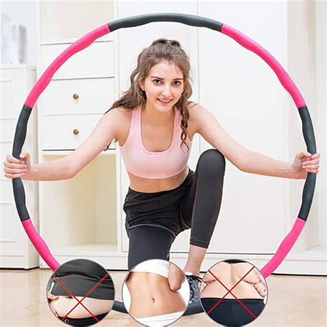 Weighted Hula Hoops Adults Fitness and Weight Loss Workout | Etsy