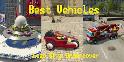 Lego City Undercover: 10 Best Vehicles (& How To Get Them)