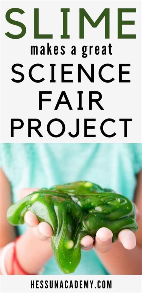 Slime Science Fair Project | Your One-Stop Resource | Science fair ...