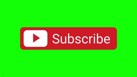 Subscriber Green Screen Youtube Subscribe Button And | Images and ...