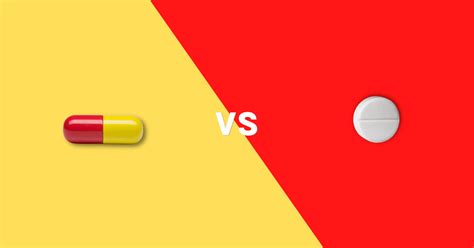 Capsule vs tablet: what's the difference? - NiceRx