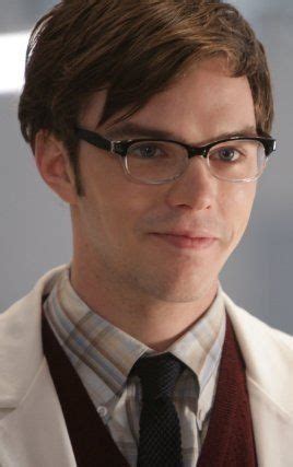 Nicholas Hoult looks hot in glasses☺