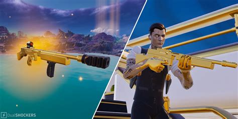 Fortnite Chapter 5 Season 2: Midas' Mythic Drum Gun Location