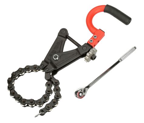 RIDGID Ratcheting Cutting Action Soil Pipe Cutter, Cutting Capacity 1-1 ...