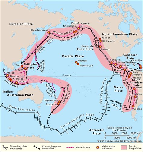 Ring of Fire | Definition, Map, & Facts | Britannica