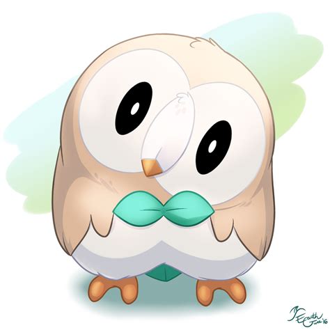 Rowlet by EarthGwee on DeviantArt