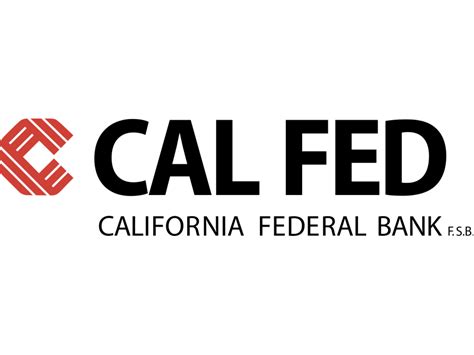 CAL FED BANK 1 Logo PNG Transparent Logo - Freepngdesign.com