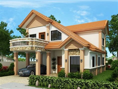 Two Storey House Design With Floor Plan - bmp-go