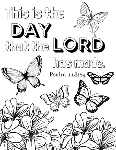 Bible Verse Coloring Pages