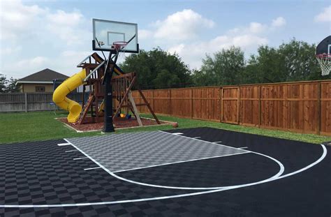 Backyard Basketball Court Flooring | Outdoor Sport Tiles