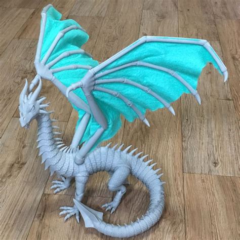 Articulated Dragon Seven point five by 7Fish - Thingiverse | Ball ...