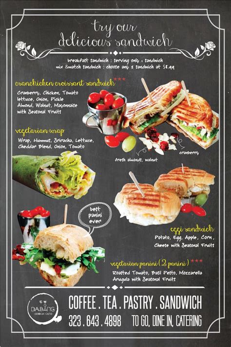 The Book Sandwich Cafe Menu - Lunch & Dinner - Mimi's Cafe : Roasted ...