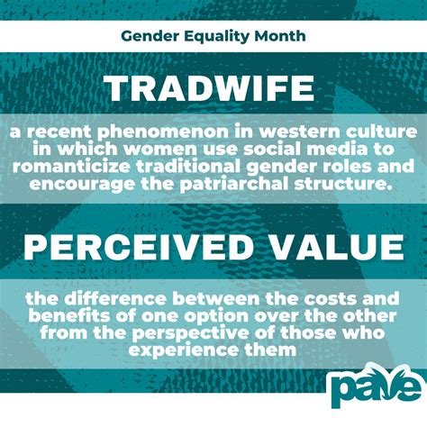 What is a “Tradwife”? — PAVE