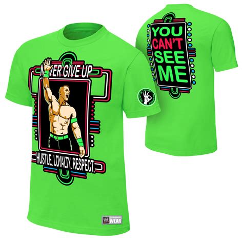 John Cena Green T Shirt - John Cena "Cenation Respect" Youth T-Shirt ...