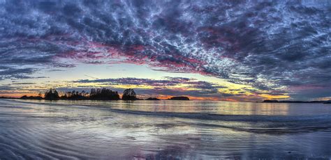 Chesterman Beach Sunset Panorama Photograph by Mark Kiver - Fine Art ...