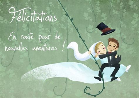 Mariage felicitation 1 | Carte de voeux mariage, Félicitations mariage ...