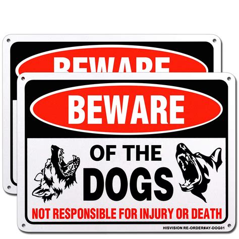 Beware Of Dog Signs